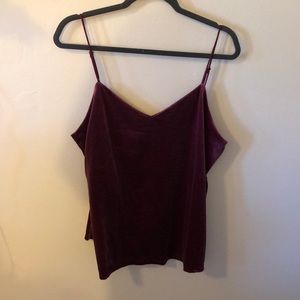 Velvet tank